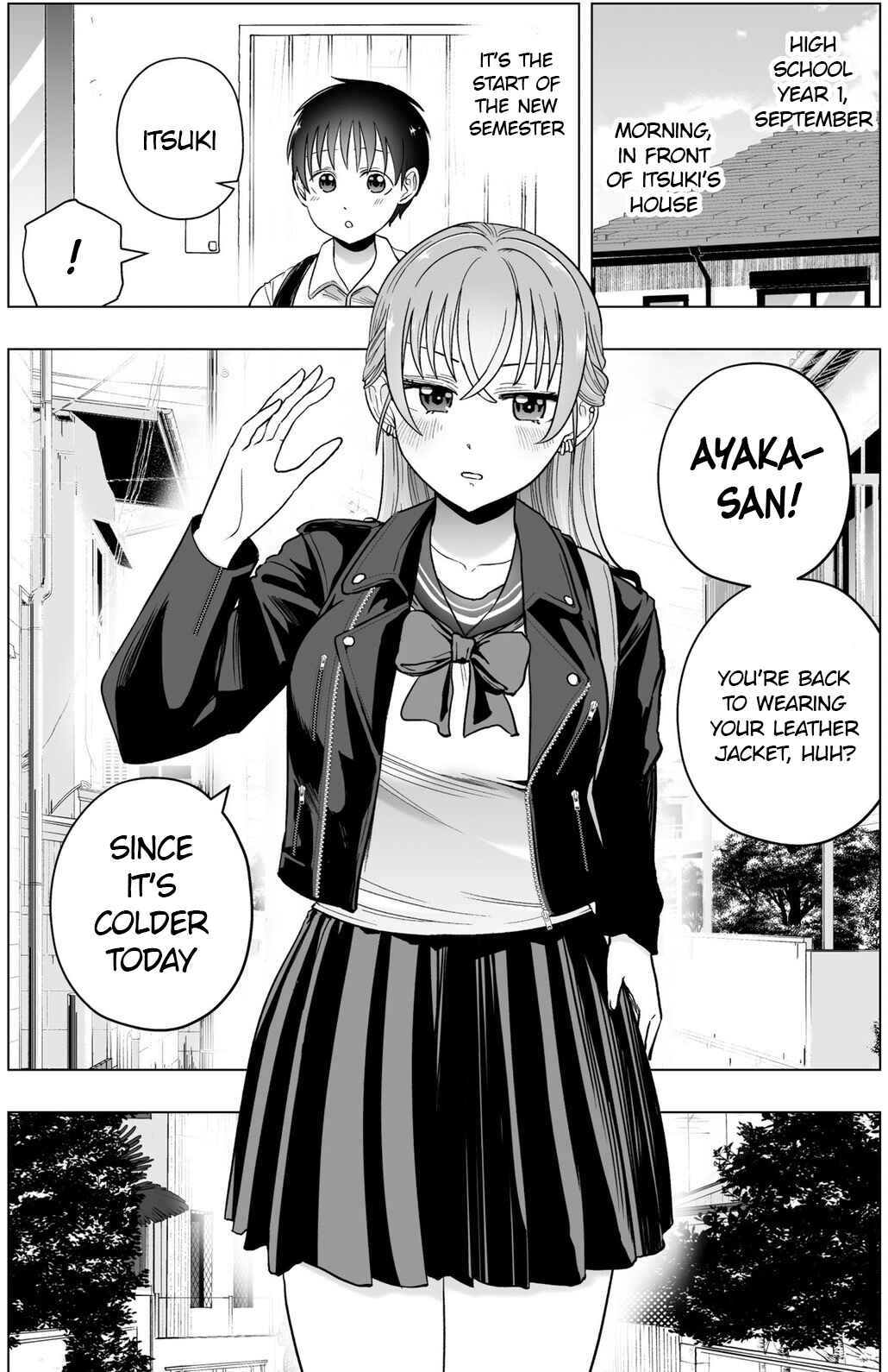 Yankee JK Ayaka-san no Jakuten Chapter 40 - Page 1