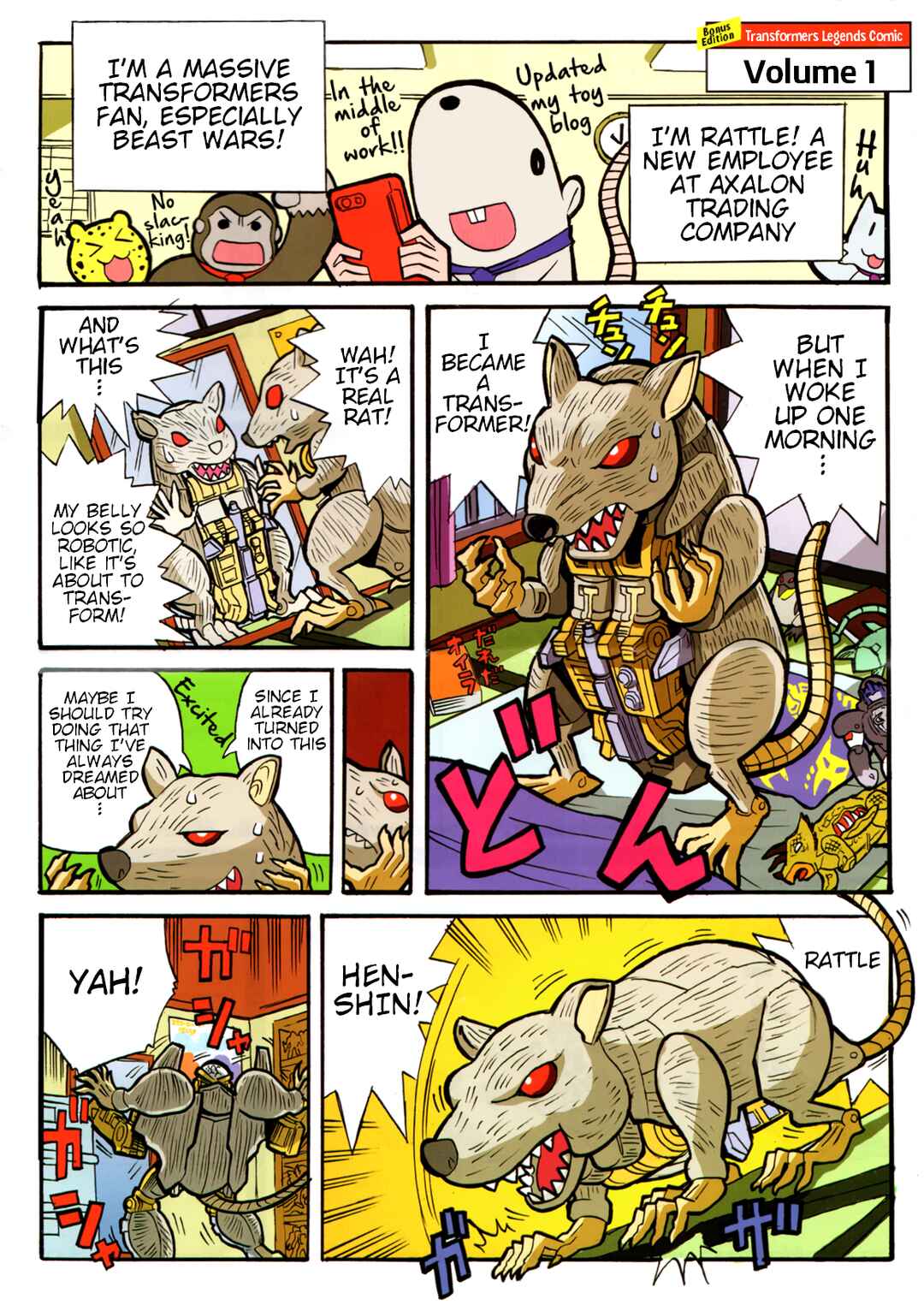 Transformers Legends Chapter 14.1 - Page 1