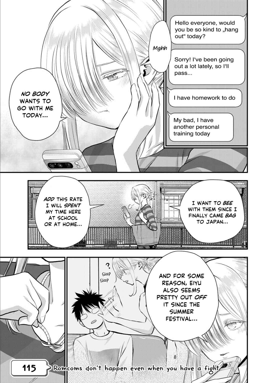 Osananajimi to wa Romcom ni Naranai Chapter 115 - Page 1