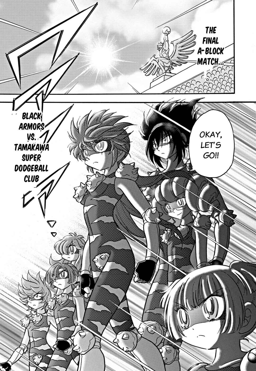 Flaming Fightball Girl Dodge Danko Chapter 37 - Page 1