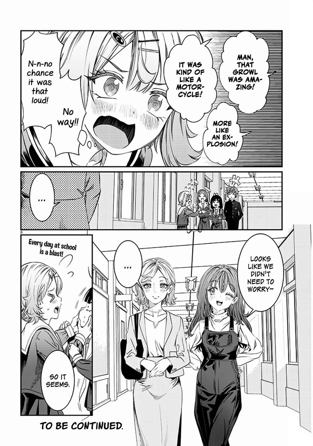 Kimi wa Yakamashi Tojite yo Kuchi wo! Chapter 37 - Page 8