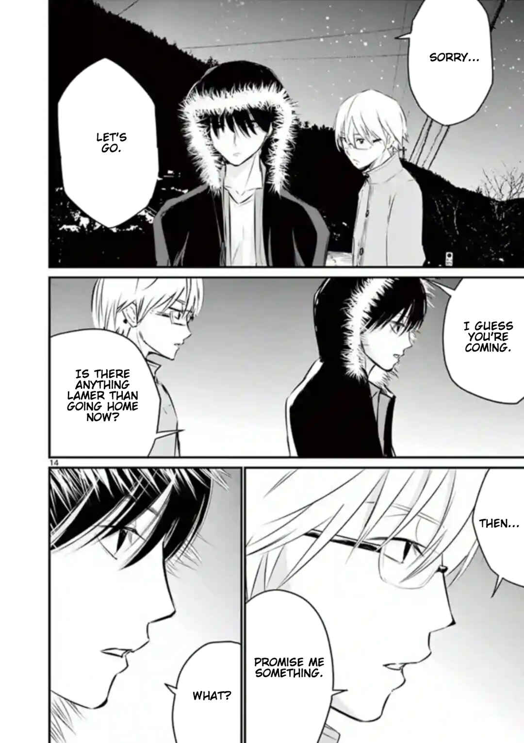 Naito Shishiruirui Messatsu Death Road Chapter 17 - Page 14