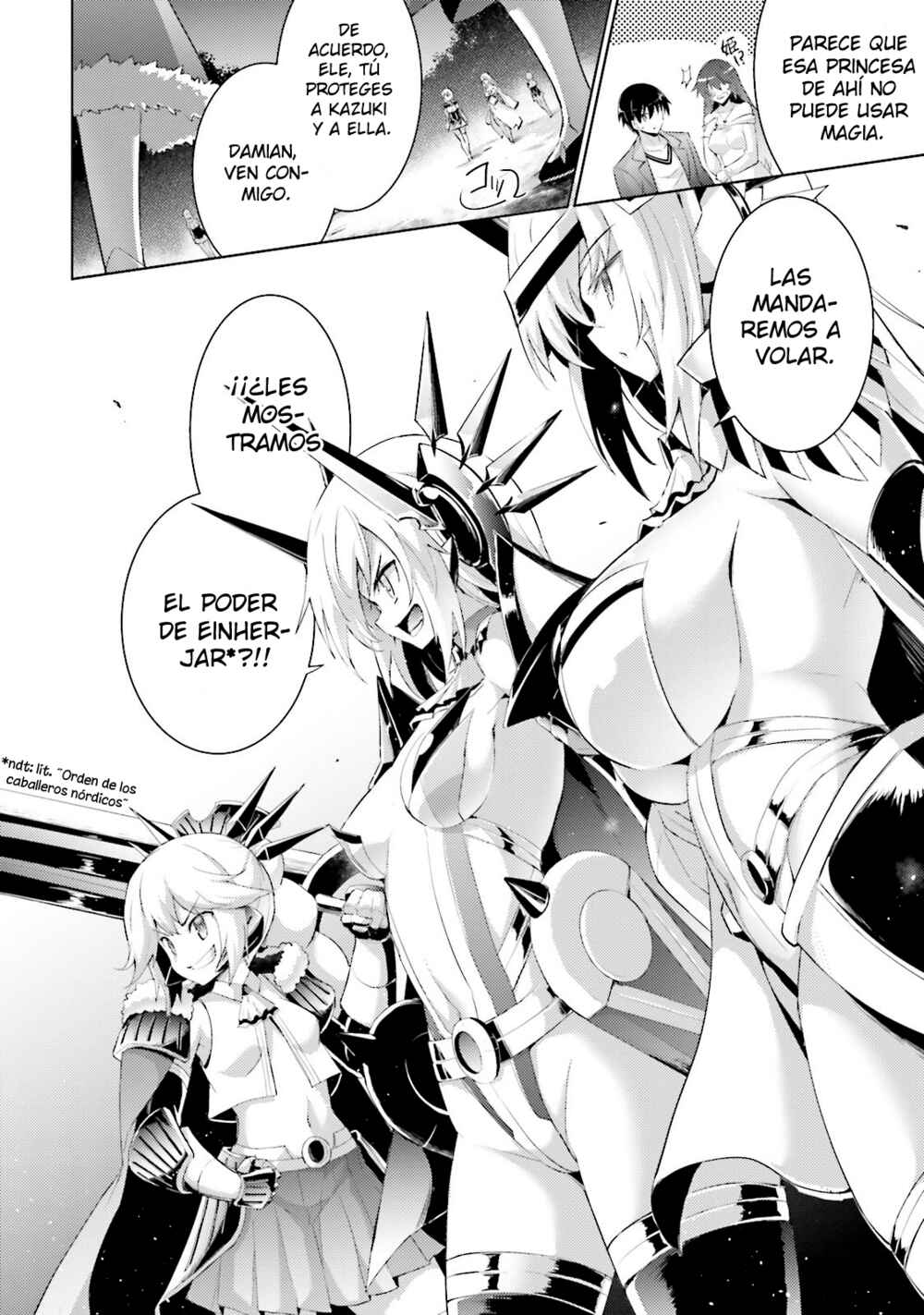 Magika no Kenshi to Shoukan Maou Chapter 52 - Page 9