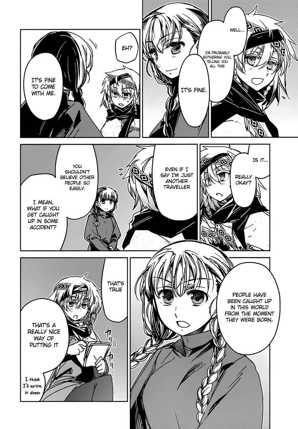 MAOYU : Archenemy and Hero “Become mine, Hero” “I refuse!” Chapter 34 - Page 37