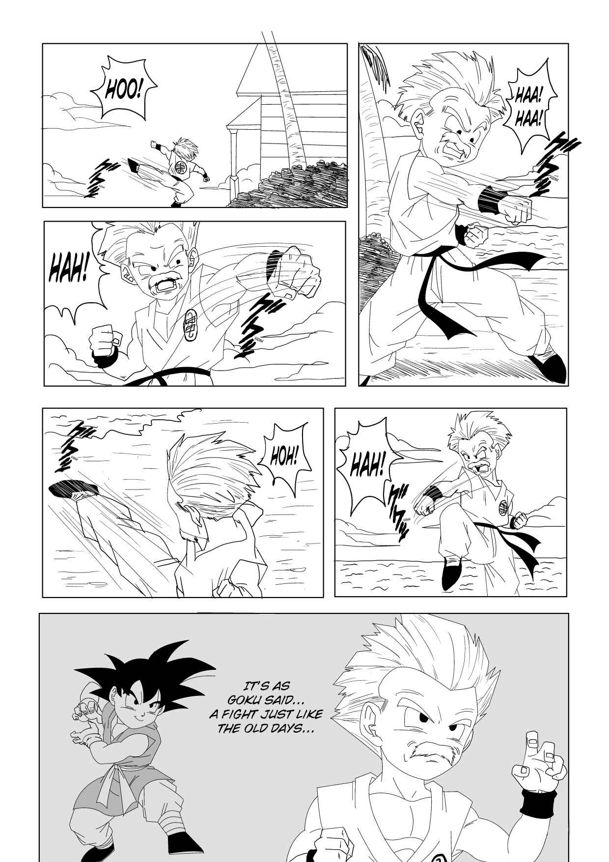 Dragon Ball AF - Daitai no Mirai (Doujinshi) Chapter 4 - Page 12