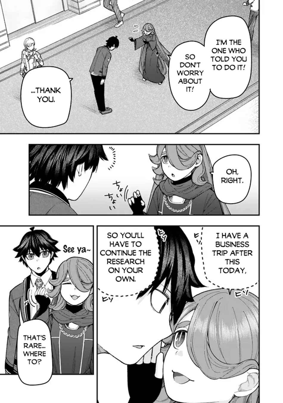 Gomi Ika da to Tsuihou Sareta Shiyounin, Jitsu wa Zense Kenja desu ~Shijou Saikyou no Kenja, Sekai Saikouhou no Gakuen ni Kayou~ Chapter 10.2 - Page 3