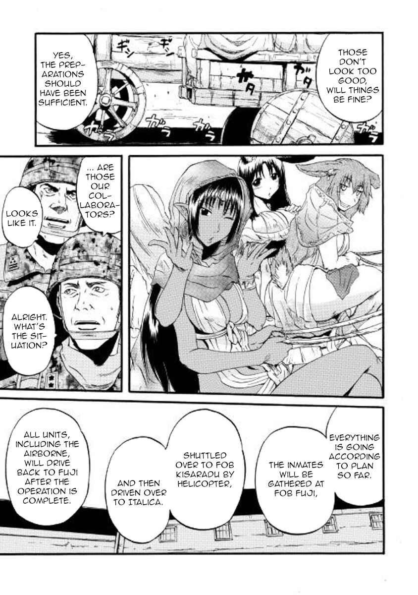 GATE - Jieitai Kanochi nite, Kaku Tatakaeri Chapter 77 - Page 14