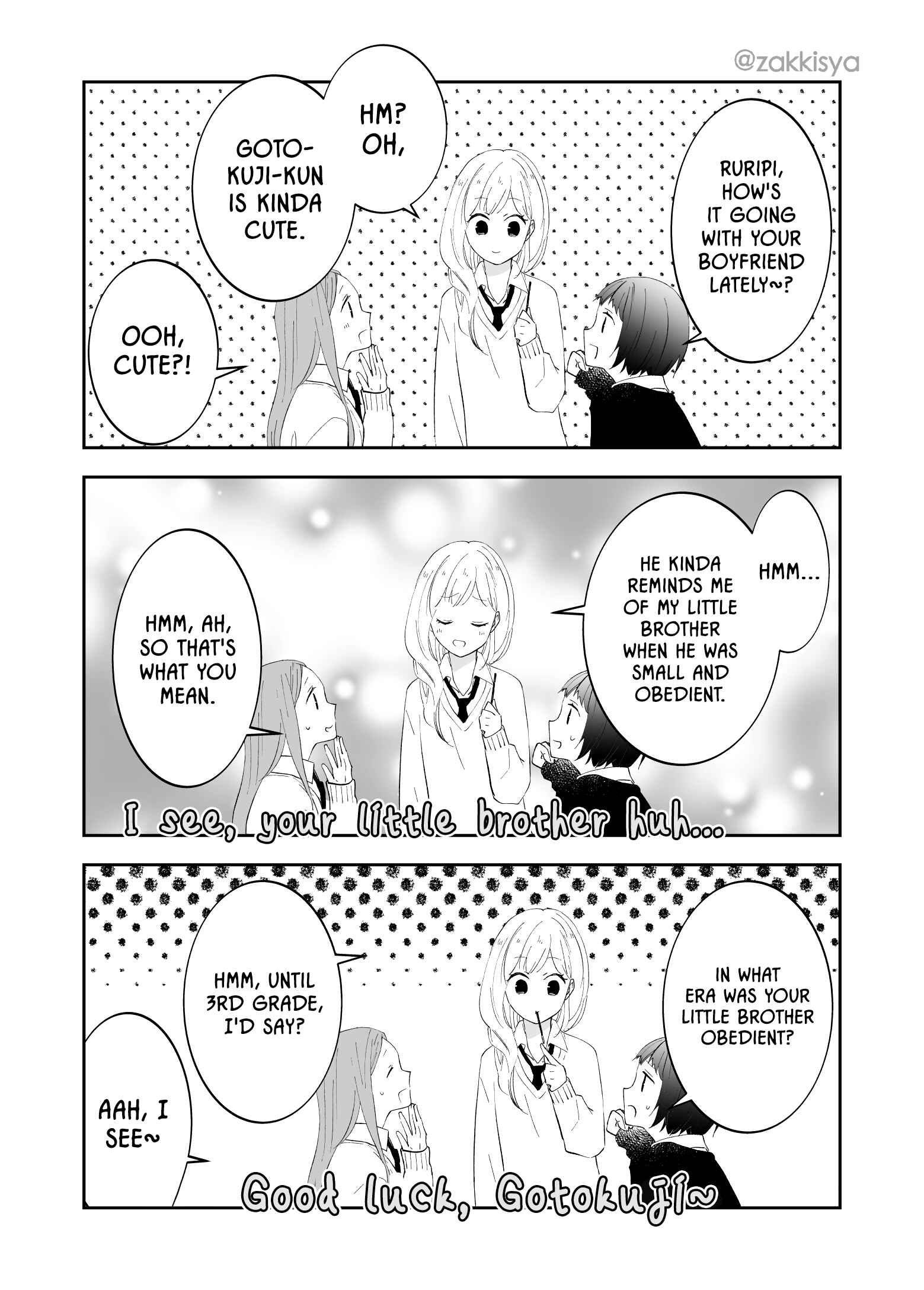 The World Will Be Destroyed Tomorrow, so I Want to Rub Your Boobs Chapter 8 - Page 1