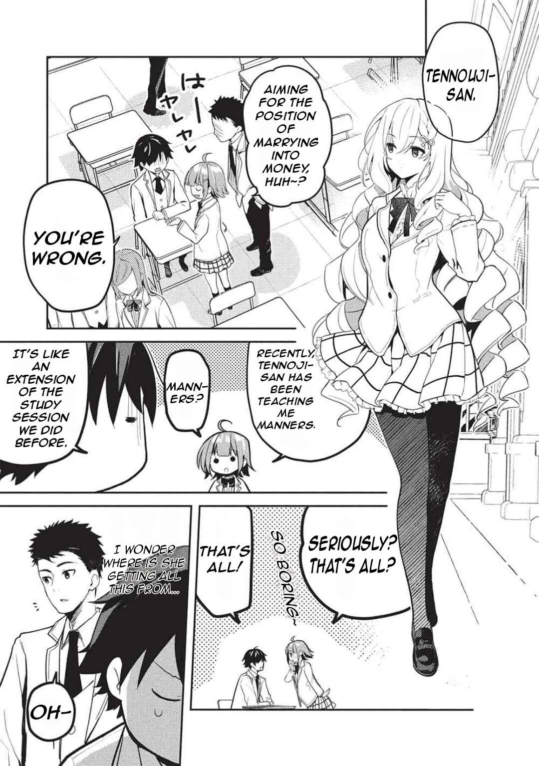 Saijo no Osewa - Takane no Hana-darake na Meimonkou de, Gakuin Ichi no Ojousama (Seikatsu Nouryoku Kaimu) wo Kagenagara Osewa Suru koto ni narimashita Chapter 27 - Page 22