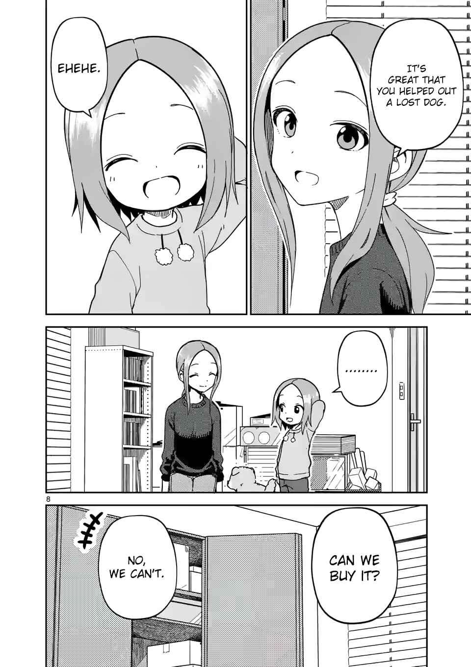 Karakai Jouzu no (Moto) Takagi-san Chapter 212 - Page 8