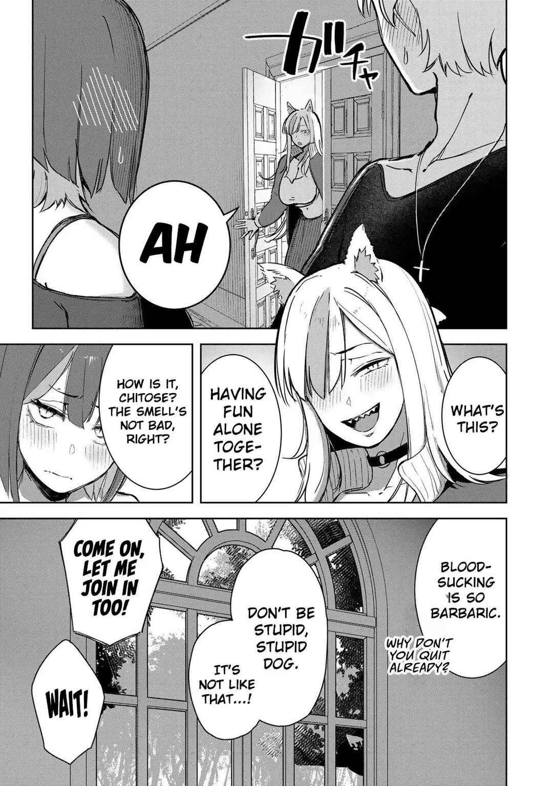 Kyuuketsuki-san wa Chitoraretai Chapter 13 - Page 16