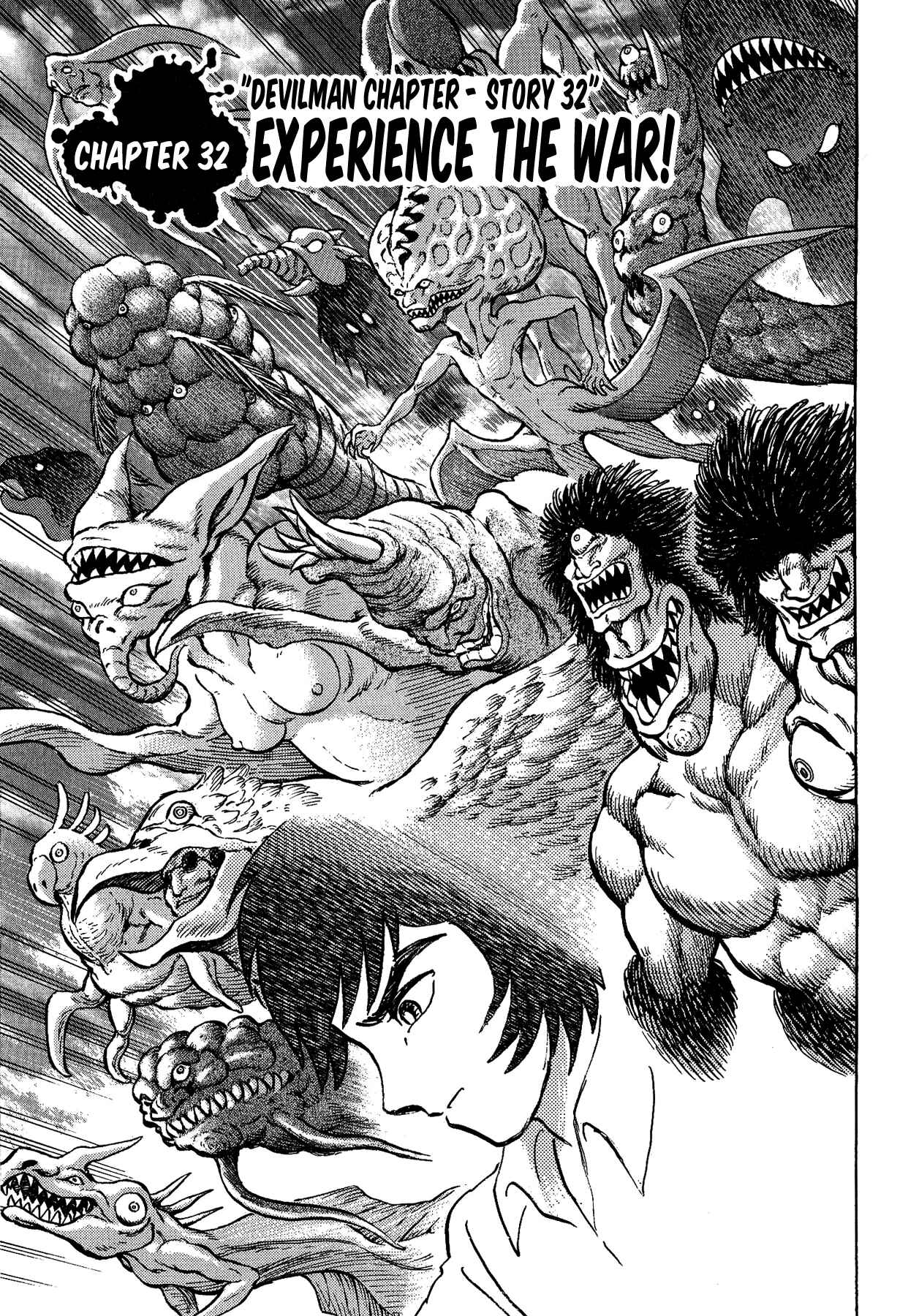 Gekiman! - Devilman Chapter Chapter 32 - Page 1