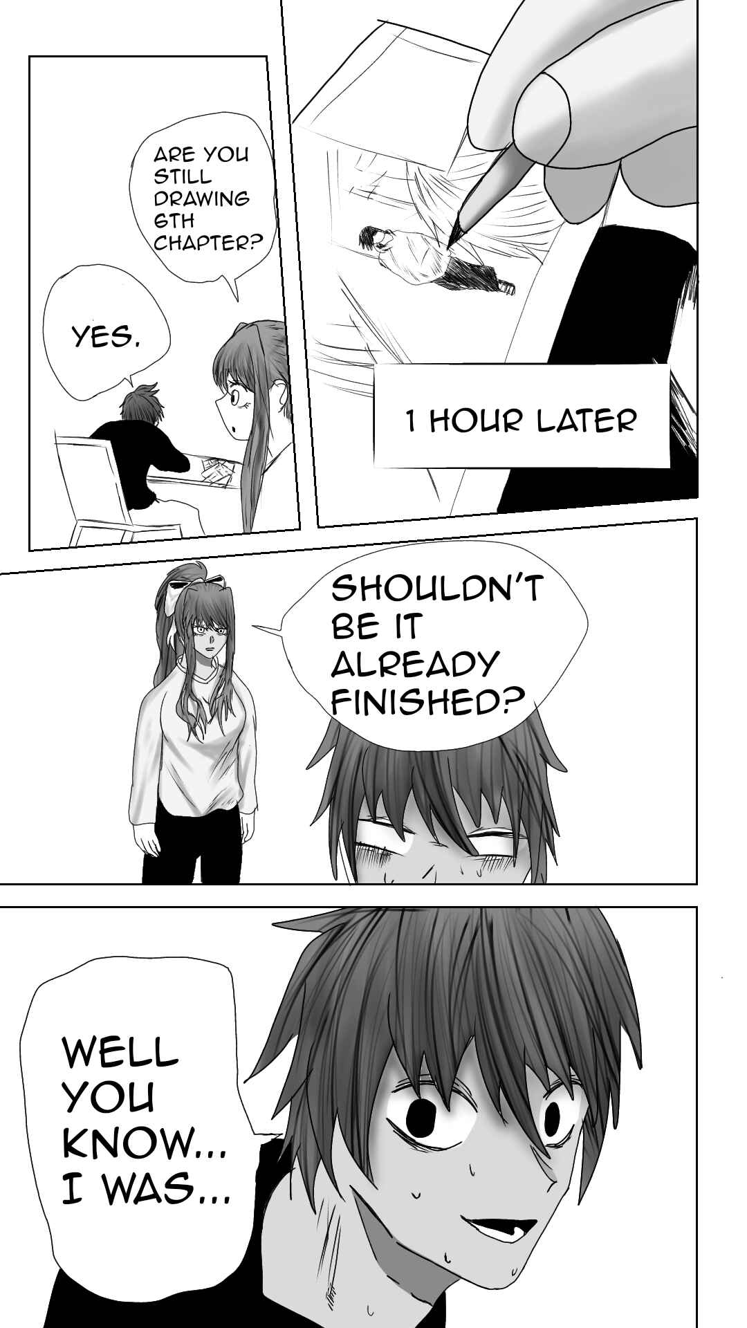 Doki Doki Literature Club - Your reality (Doujinshi) Chapter 5.1 - Page 4