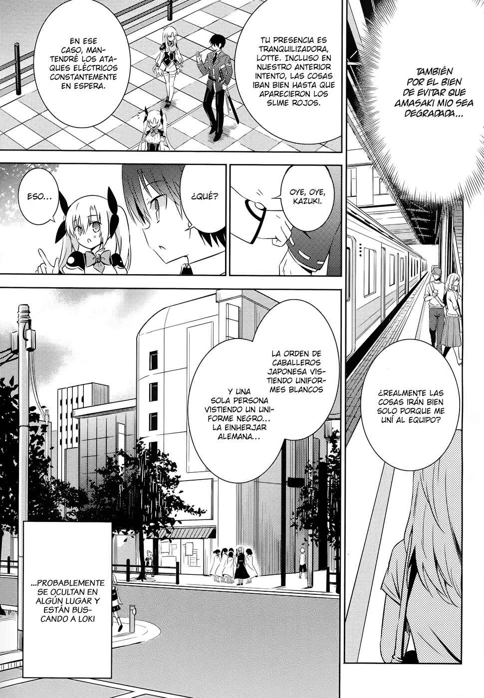 Magika no Kenshi to Shoukan Maou Chapter 20 - Page 22