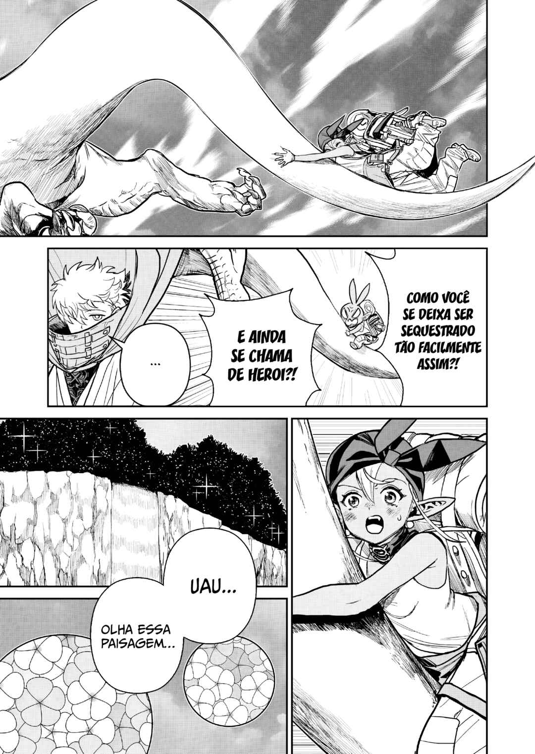 Abandoned: Tsuyosugite Buki ga Kowareru Yuusha to Buki Shokunin no Elf Chapter 3 - Page 3