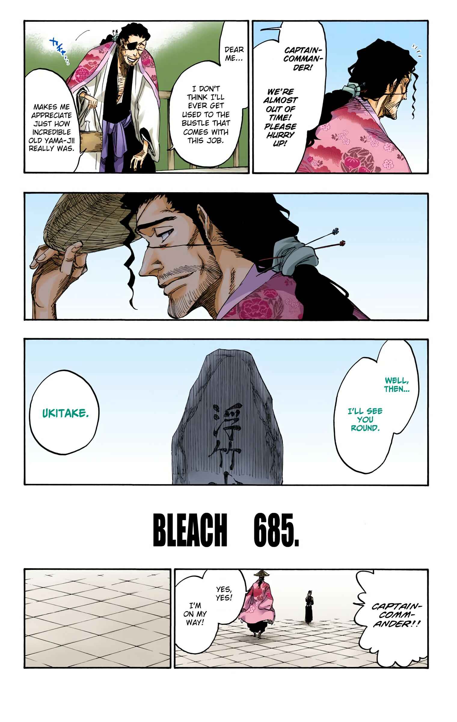 Bleach (Official Colored) Chapter 685 - Page 5