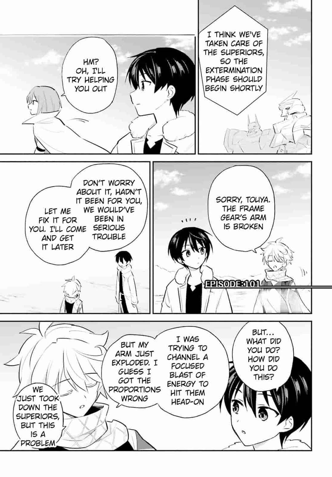 Isekai wa Smartphone to Tomo ni Chapter 101 - Page 1