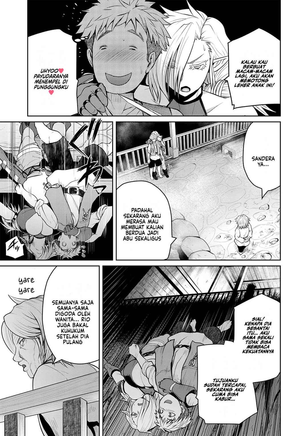Henkyou no Ofuroya-san, Harem ni Naru ~Yamaoku ni Aru Sabireta Onsen no Kounou ga Cheat Sugite Onna Boukensha ni Daininki na Ken~ Chapter 10 - Page 11