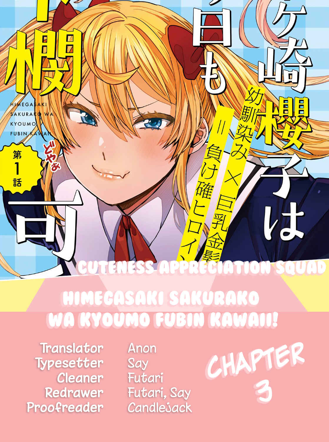 Himegasaki Sakurako wa Kyou mo Fubin Kawaii Chapter 3 - Page 1
