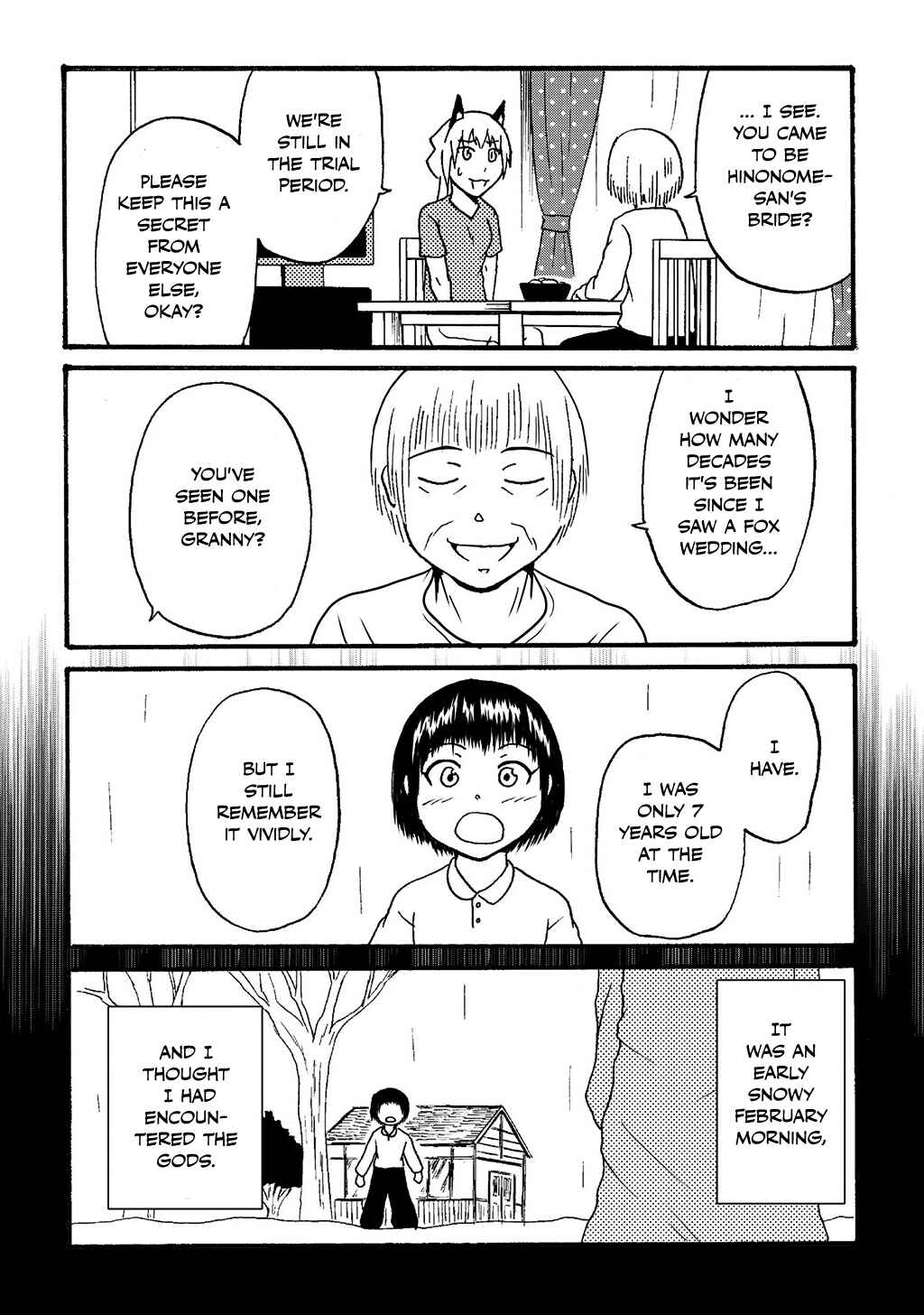 Totsugi Okureta Kitsune ga Yome ni Kuru Hanashi Chapter 25 - Page 3