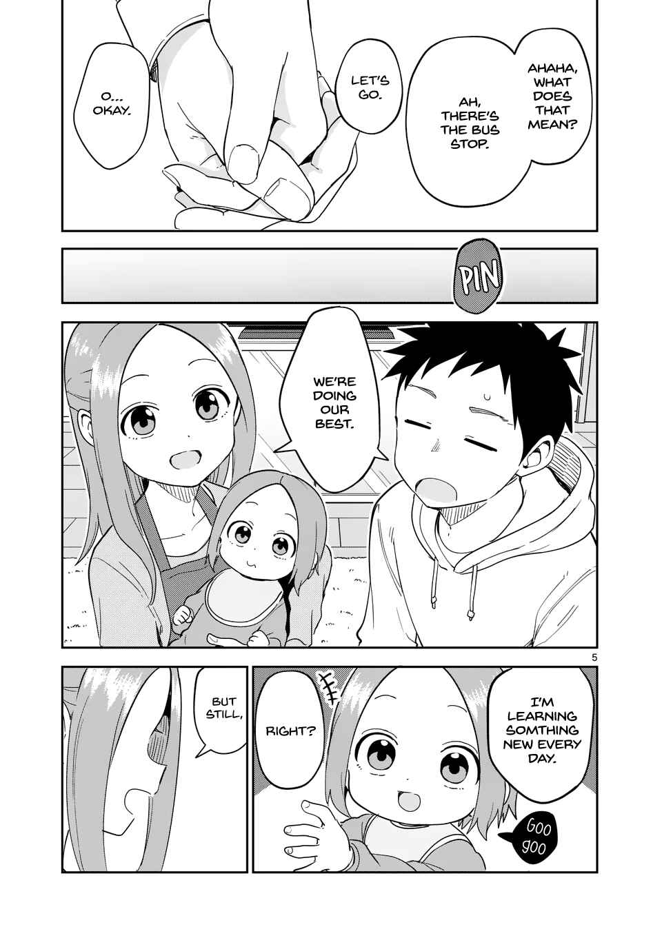 Karakai Jouzu no (Moto) Takagi-san Chapter 312 - Page 5