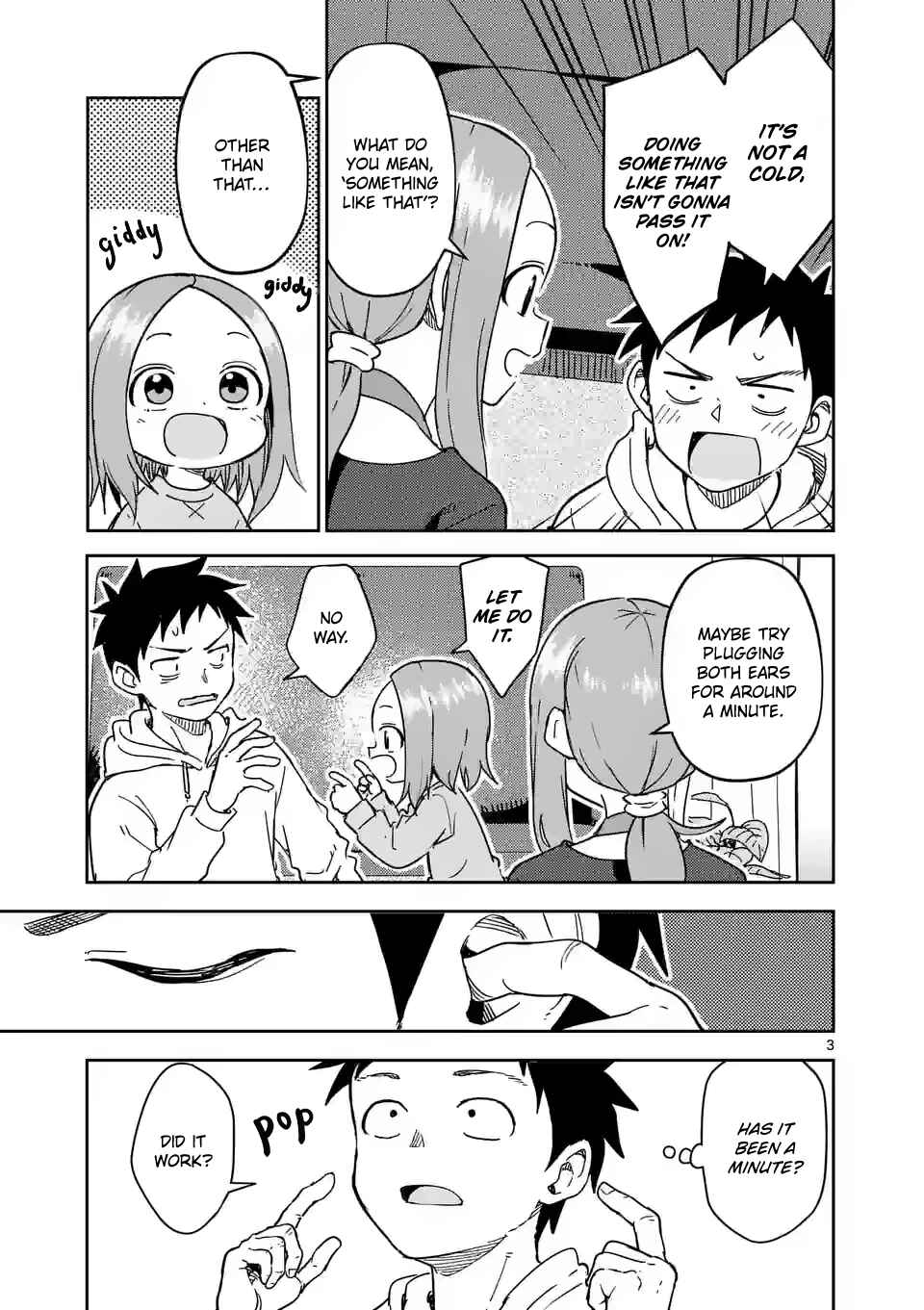 Karakai Jouzu no (Moto) Takagi-san Chapter 298 - Page 3