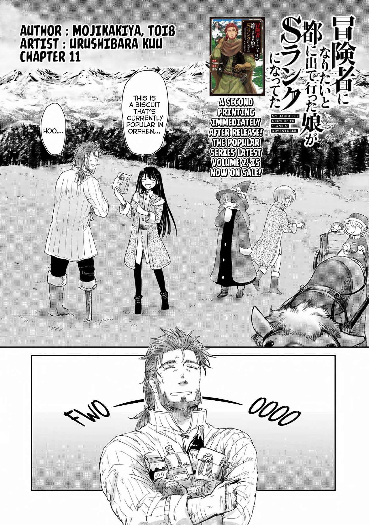 Boukensha ni Naritai to Miyako ni Deteitta Musume ga S-Rank ni Natteta: Kurokami no Ikusaotome Chapter 11 - Page 2