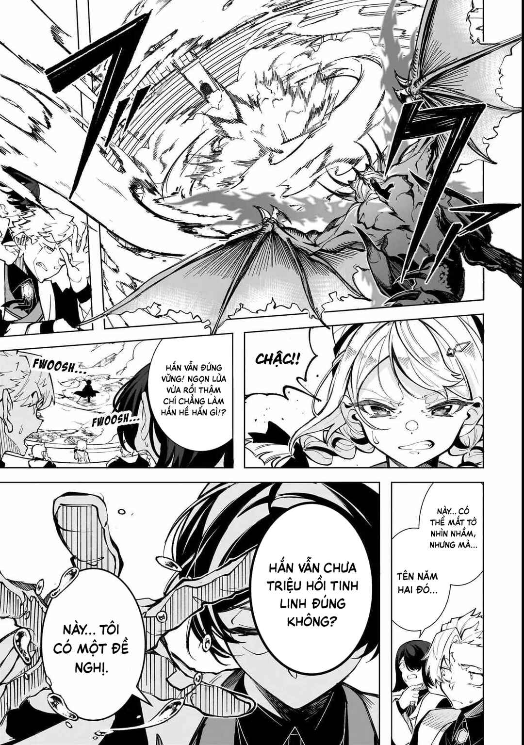 Shin no Jitsuryoku wo Kakushiteiru to Omowareteru Seireishi, Jitsuwa Itsumo Meccha Honki de Tatakattemasu Chapter 1 - Page 6