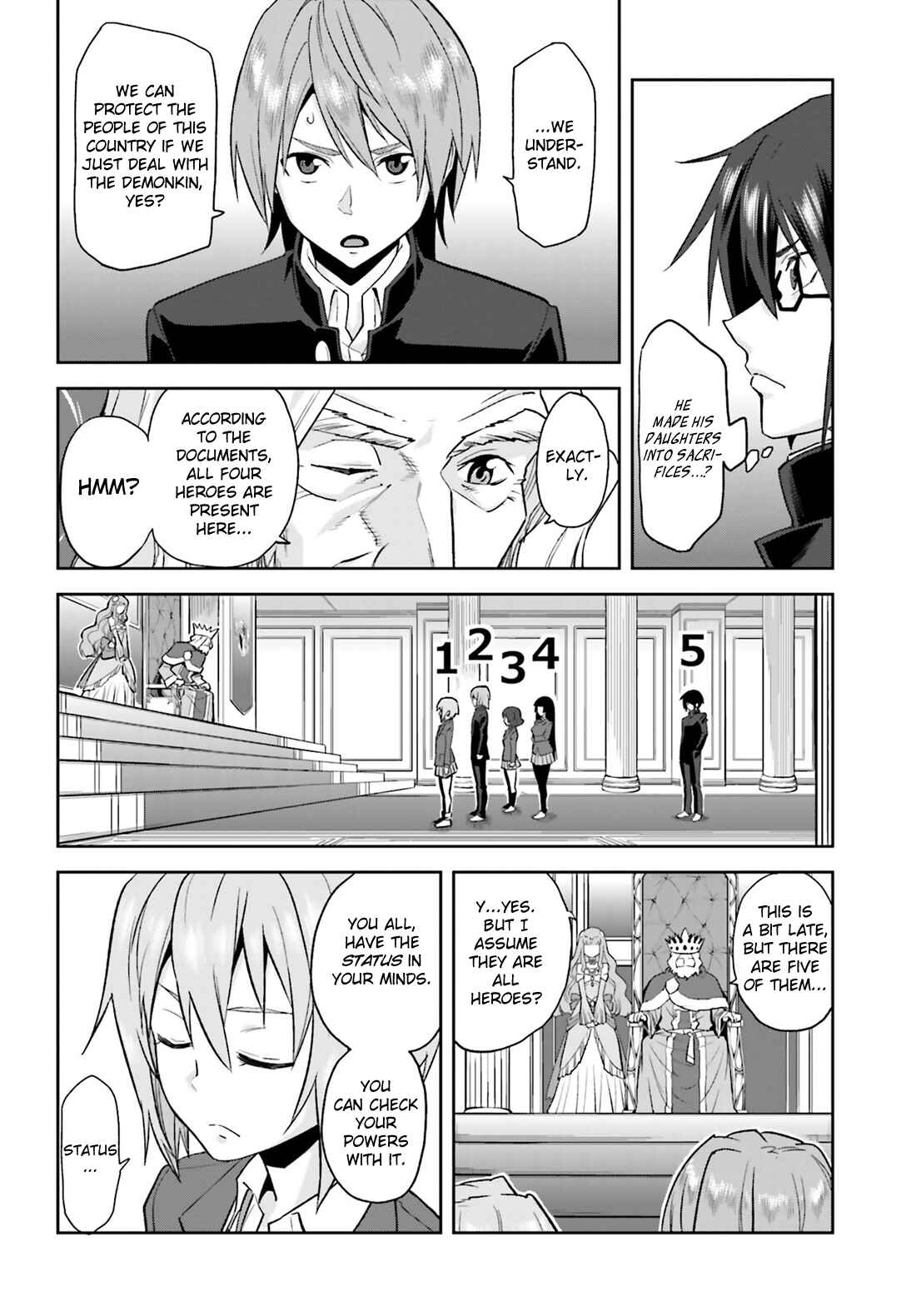 Konjiki no Word Master: Yuusha Yonin ni Makikomareta Unique Cheat Chapter 1 - Page 15