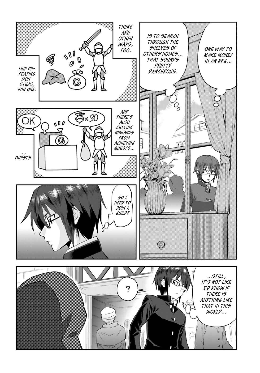Konjiki no Word Master: Yuusha Yonin ni Makikomareta Unique Cheat Chapter 1 - Page 33