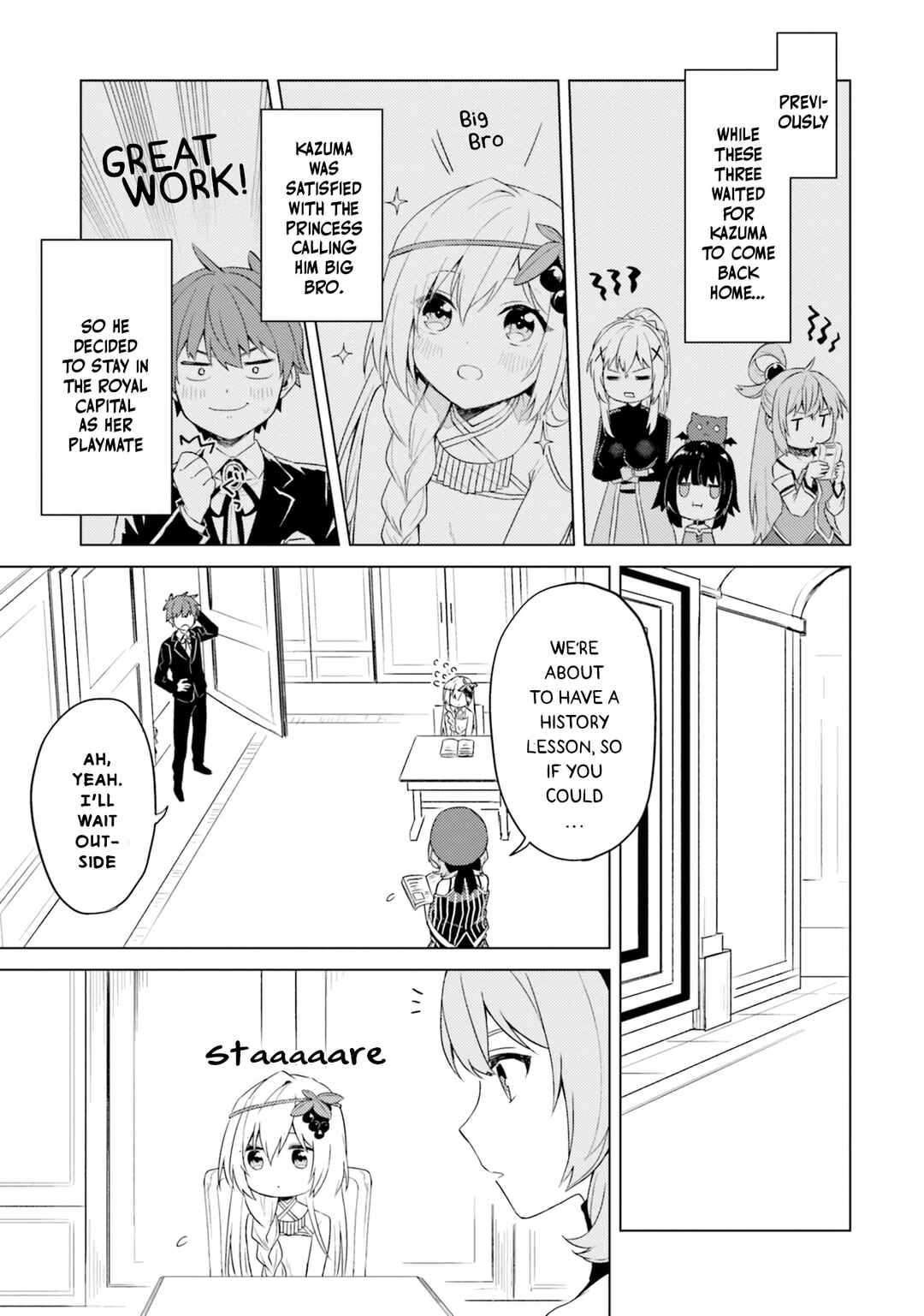 Kono Subarashii Sekai ni Nichijou wo! Chapter 30 - Page 2