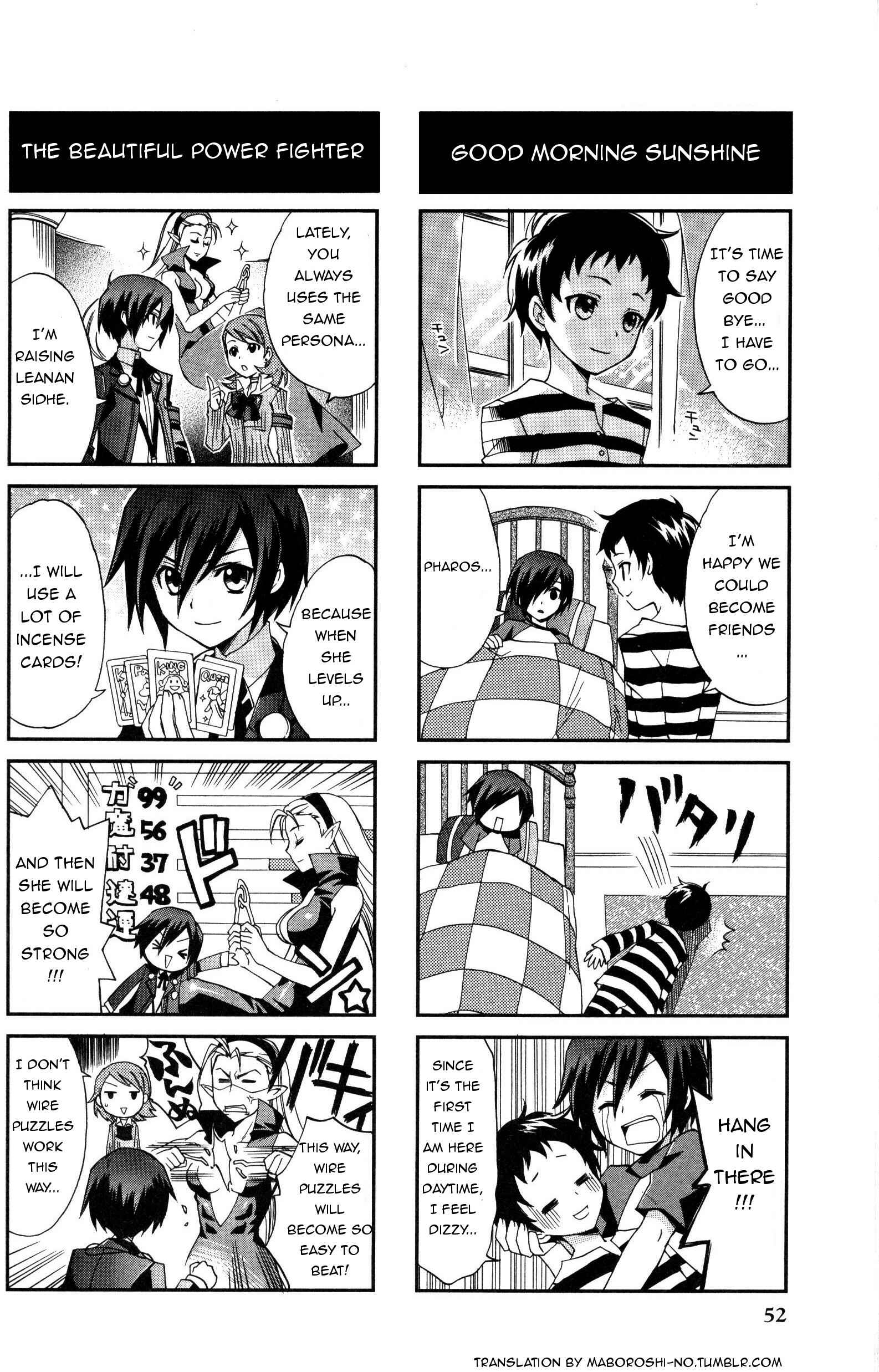Persona 3 4Koma Kings Chapter 8 - Page 5