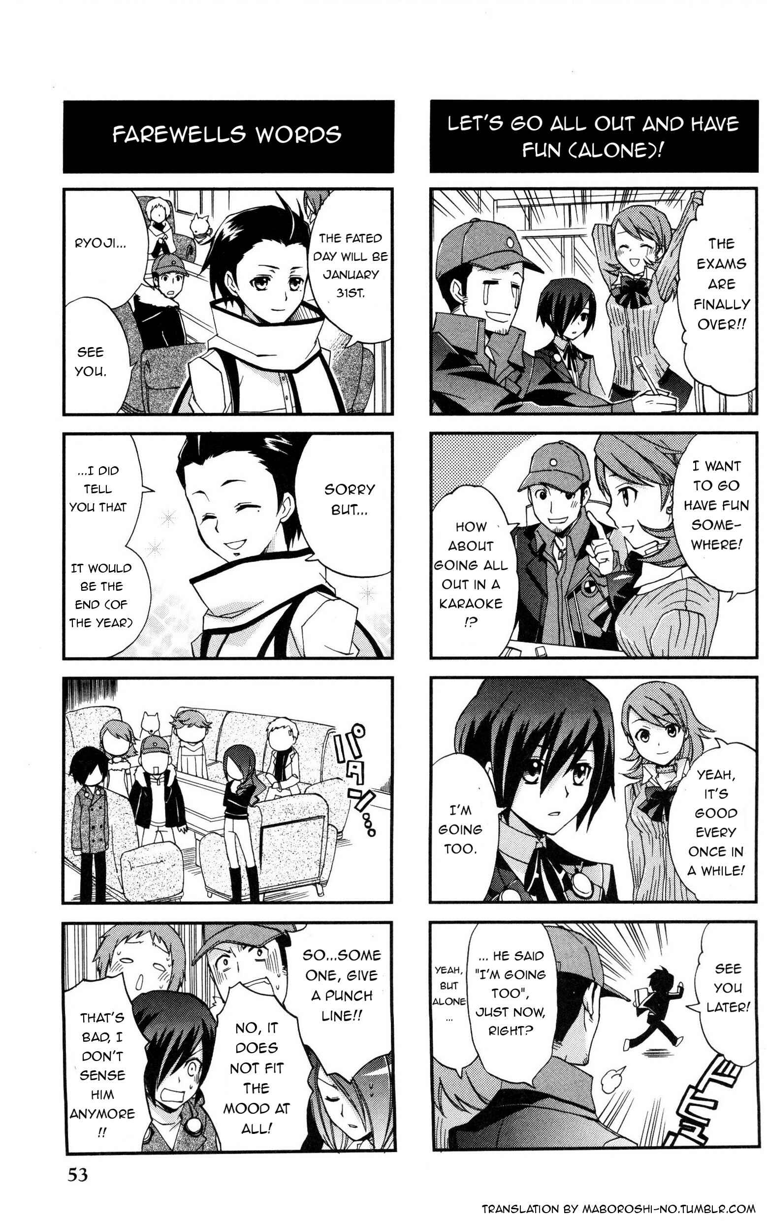 Persona 3 4Koma Kings Chapter 8 - Page 6