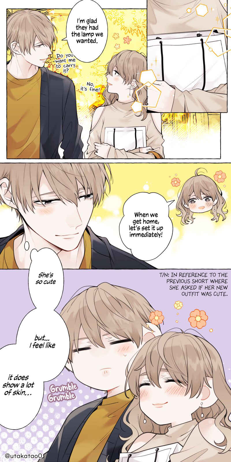 Shokuba to Jitaku de Gap no Aru Papa Chapter 5.5 - Page 1