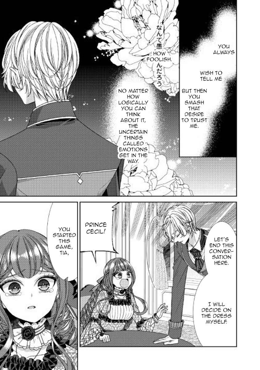 Jishou Akuyaku Reijou na Kon'yakusha no Kansatsu Kiroku. Chapter 17 - Page 21