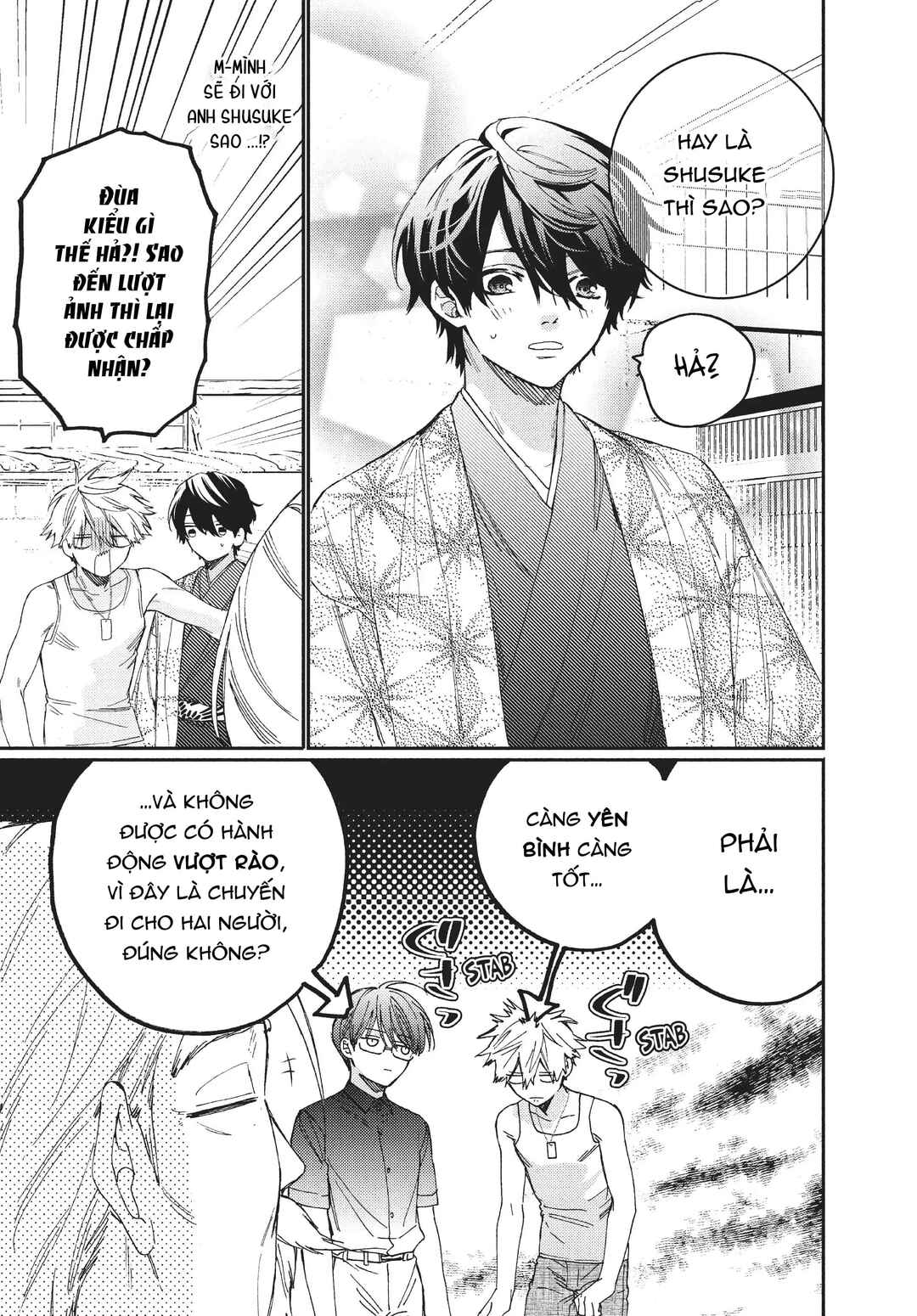 Gokutsuma Days: Gokudou Sankyoudai ni Semaretemasu Chapter 12.1 - Page 4