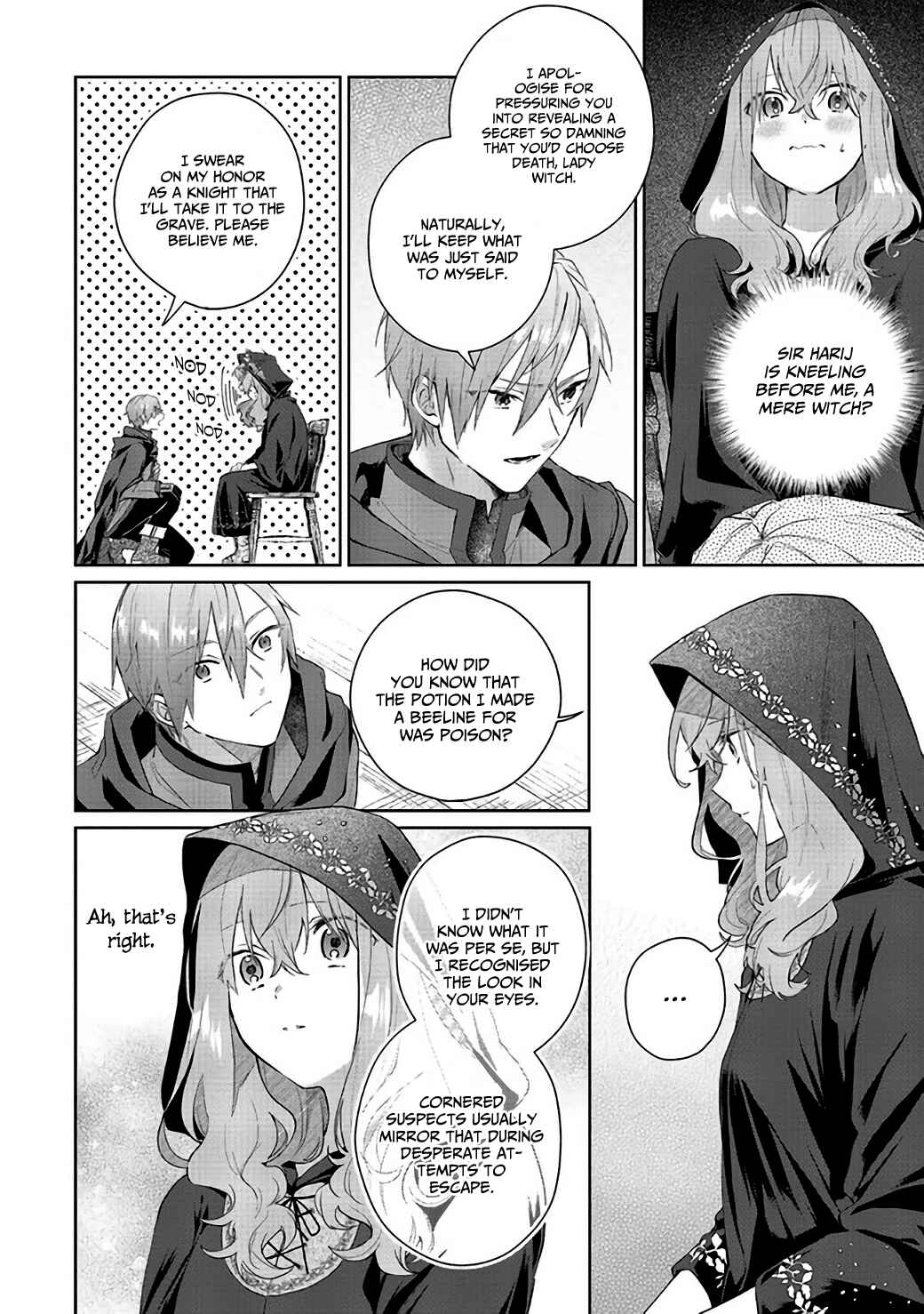 Doumo, Suki na hito ni Horegusuri wo Iraisareta Majo desu Chapter 4 - Page 28