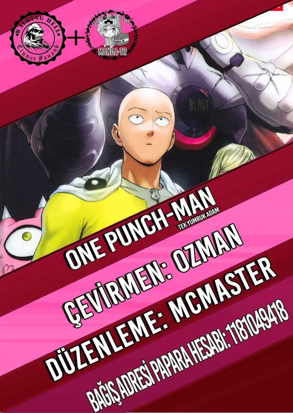 One Punch-Man Chapter 209 - Page 1