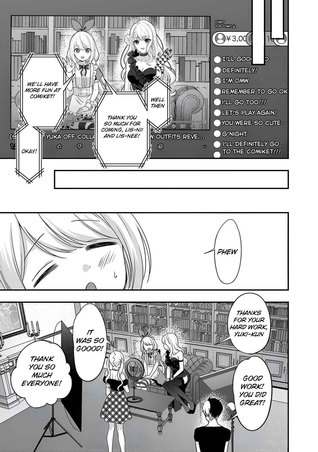 Shitsurenshita node Vtuber Hajimetara Toshiue no Onee-san ni Motemashita Chapter 14 - Page 21