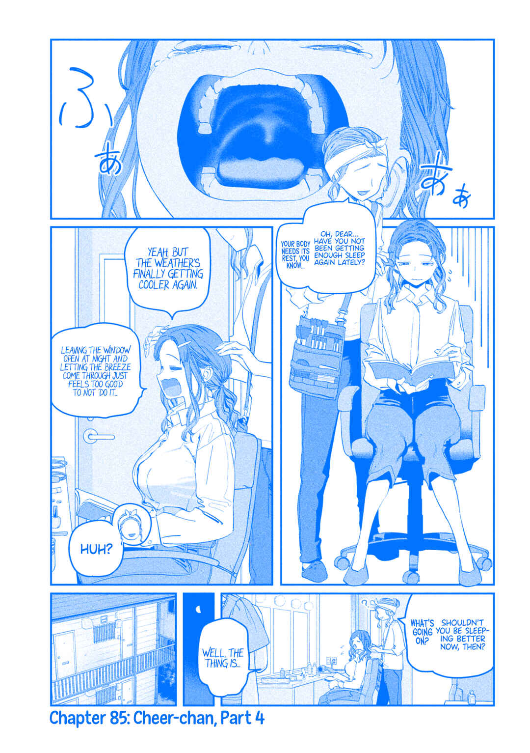 Getsuyoubi no Tawawa (Blue) (Fan Colored) Chapter 85 - Page 2