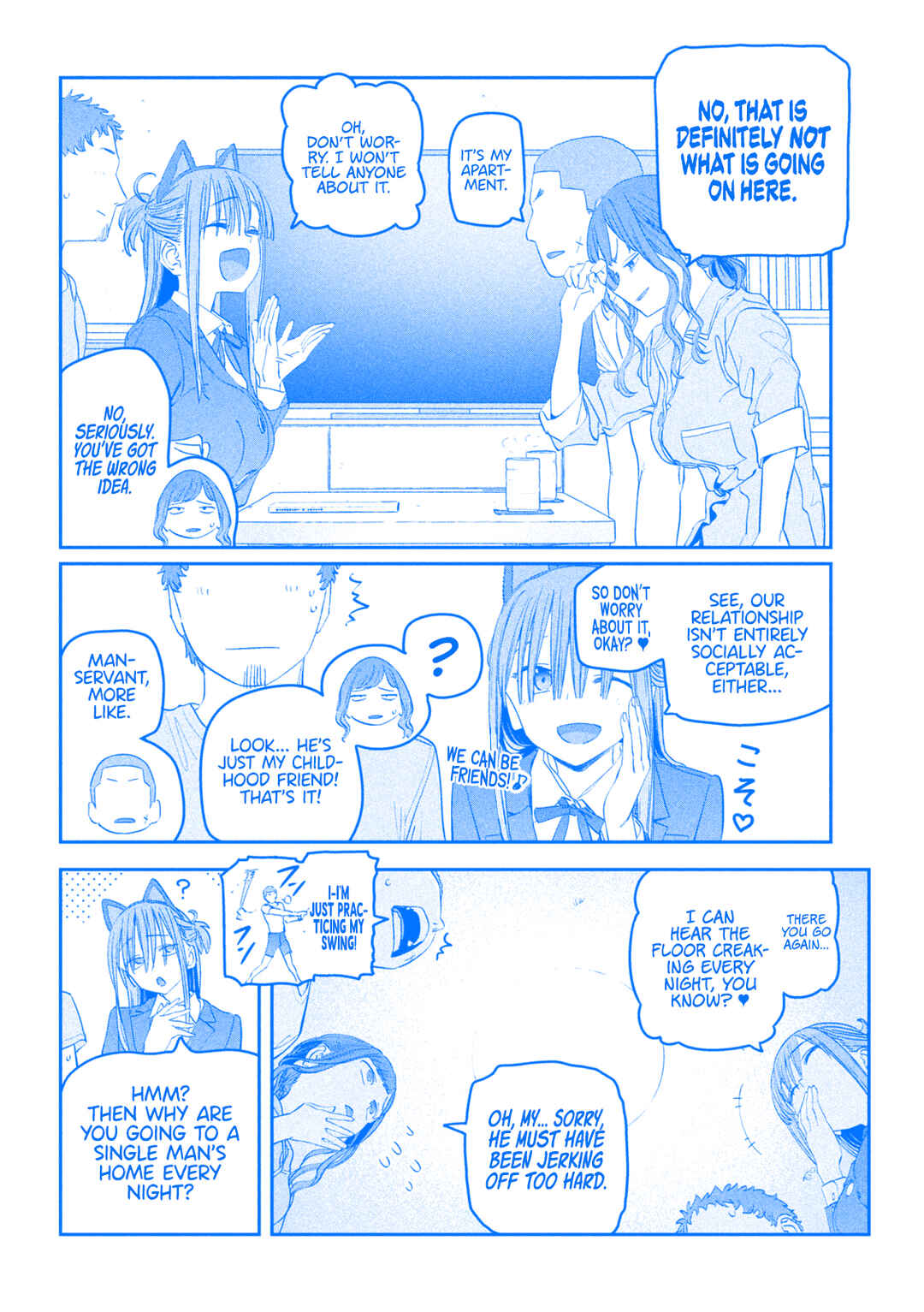 Getsuyoubi no Tawawa (Blue) (Fan Colored) Chapter 85 - Page 9