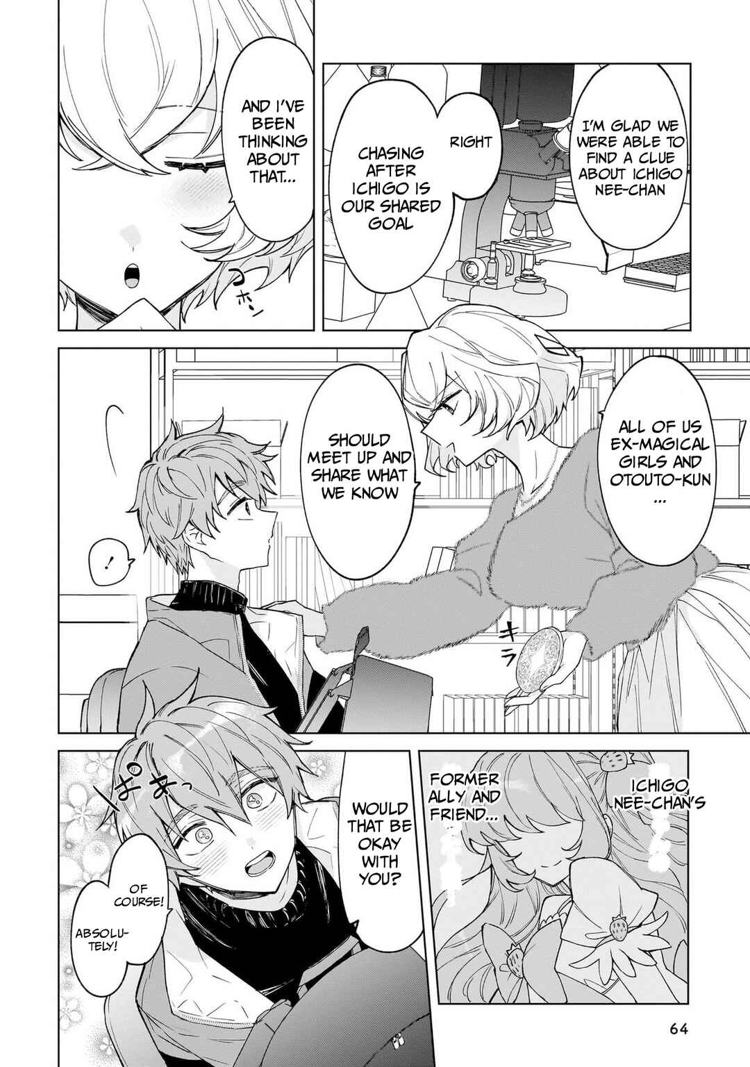Moto Mahou Shoujo no Onee-san wa Koi wo Shiritai Chapter 2 - Page 4