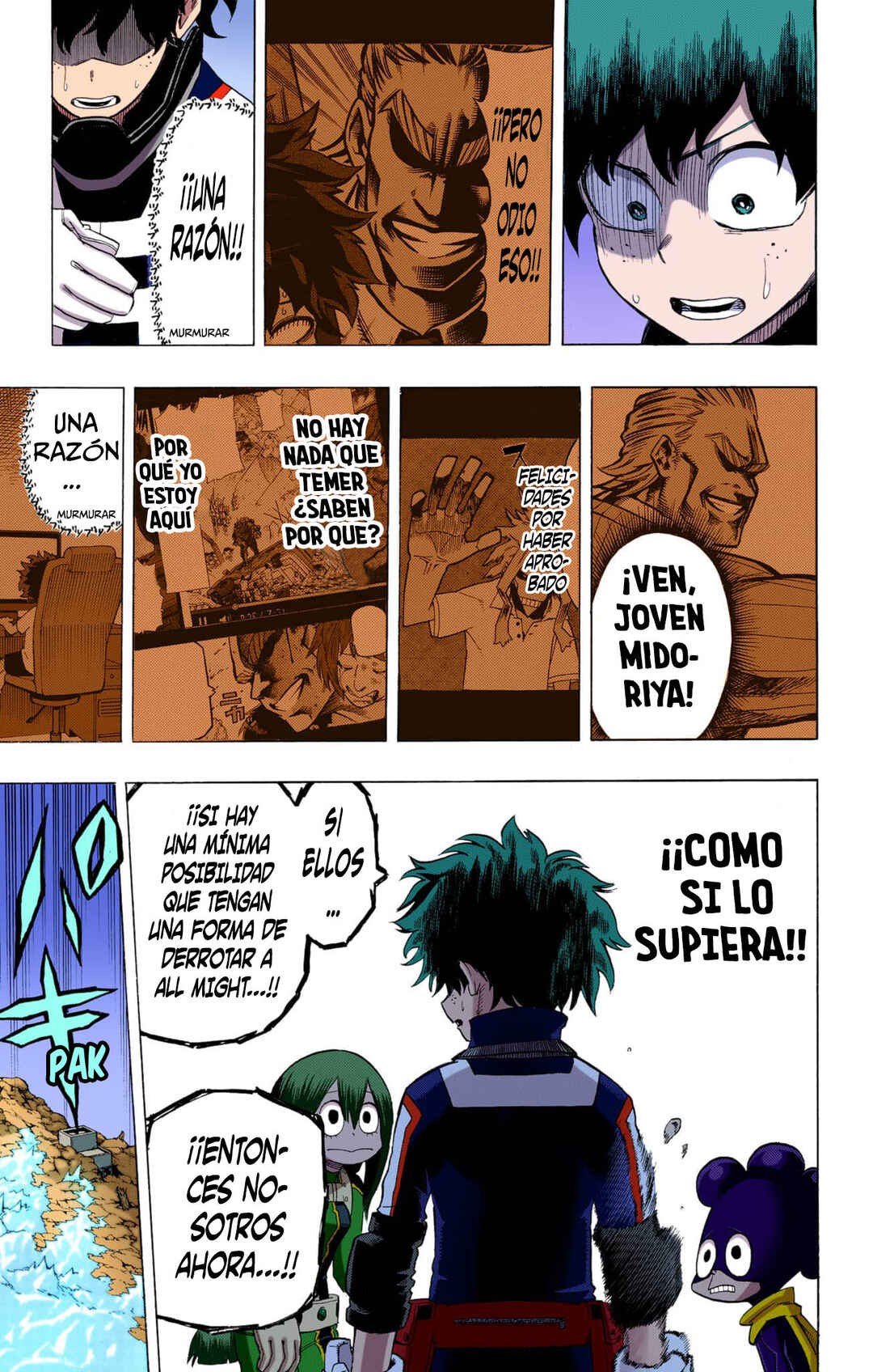 Boku no Hero Academia (Official Colored) Chapter 14 - Page 21