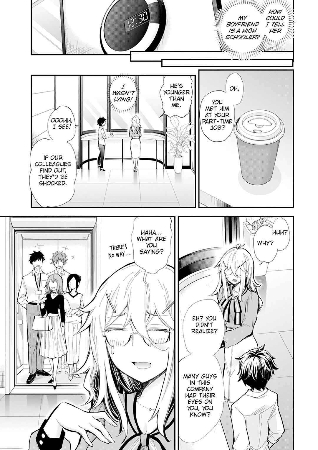 Shingeki no Eroko-san: Hen na Oneesan wa Danshi Kousei to Nakayoku Naritai Chapter 37 - Page 14