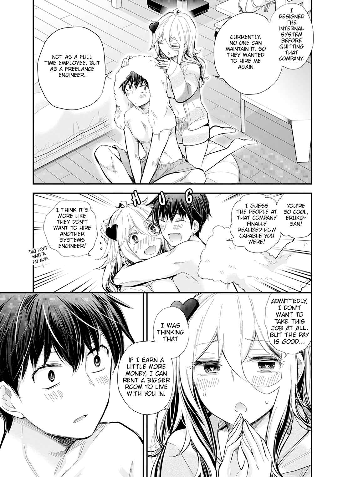 Shingeki no Eroko-san: Hen na Oneesan wa Danshi Kousei to Nakayoku Naritai Chapter 37 - Page 4