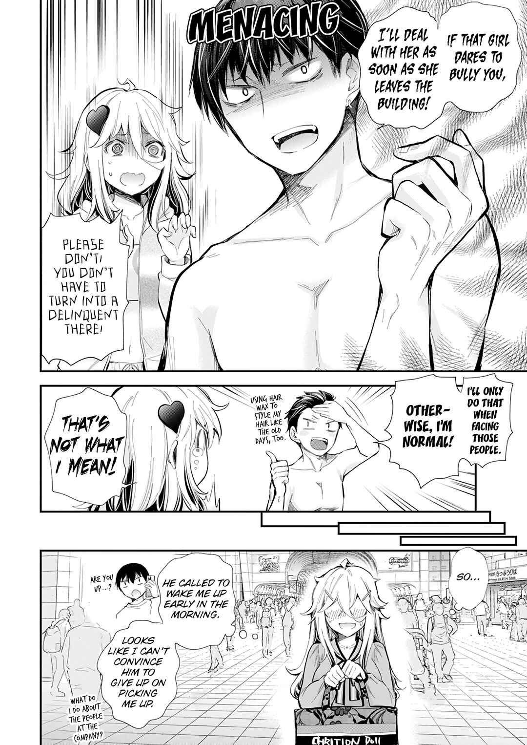 Shingeki no Eroko-san: Hen na Oneesan wa Danshi Kousei to Nakayoku Naritai Chapter 37 - Page 7