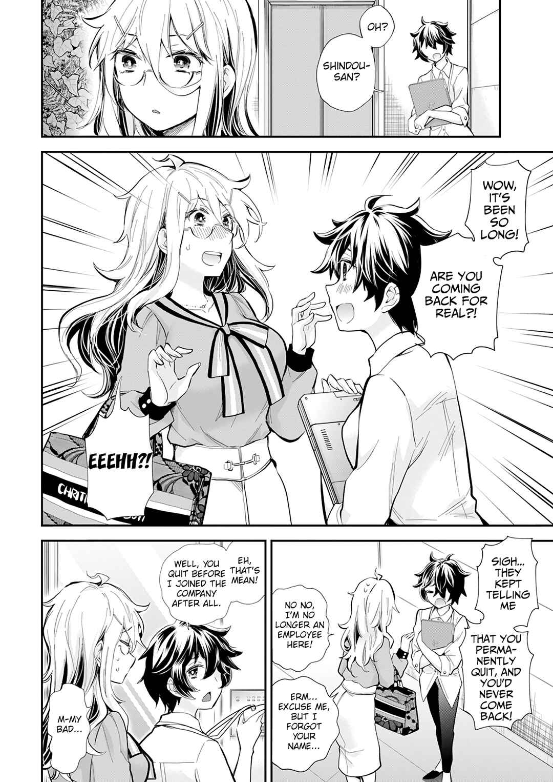 Shingeki no Eroko-san: Hen na Oneesan wa Danshi Kousei to Nakayoku Naritai Chapter 37 - Page 9