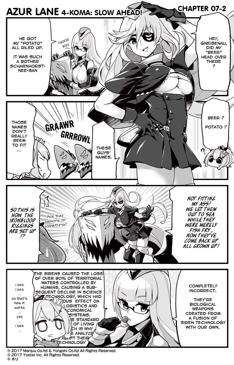 Azur Lane: Bisoku Zensin! Chapter 7 - Page 2