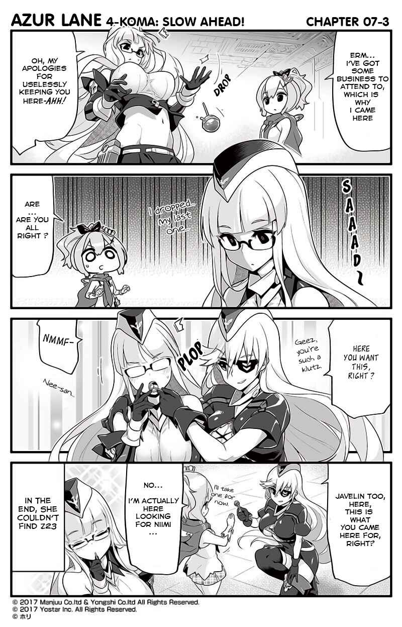 Azur Lane: Bisoku Zensin! Chapter 7 - Page 3