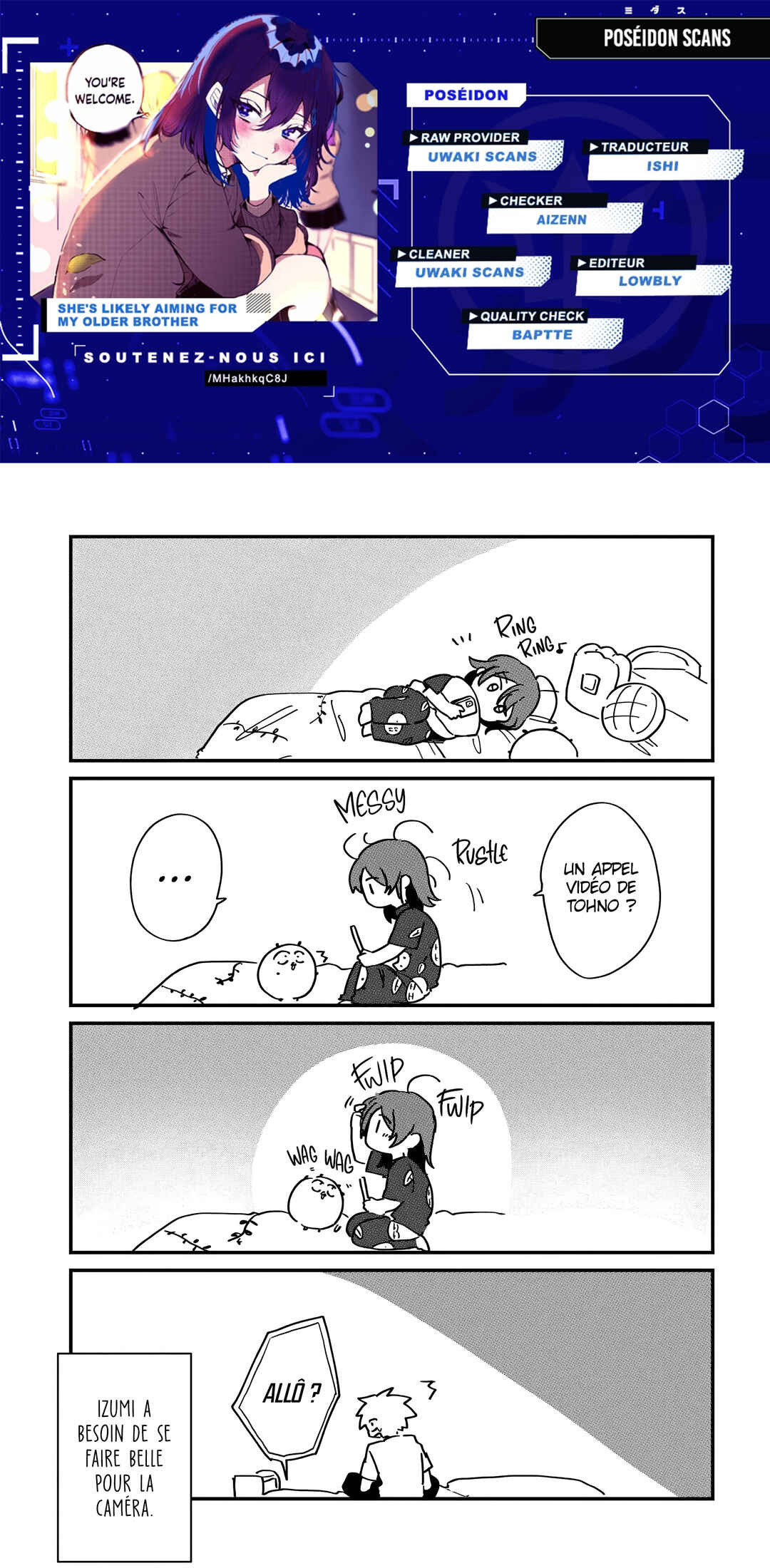 Osoraku Kanojo wa Ore no Aniki wo Neratteru Chapter 18.5 - Page 1